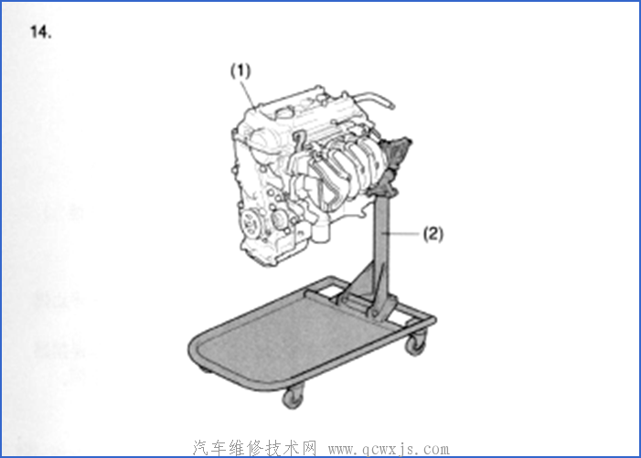 【發(fā)動(dòng)機(jī)整體基本解體分解維修過(guò)程】圖4