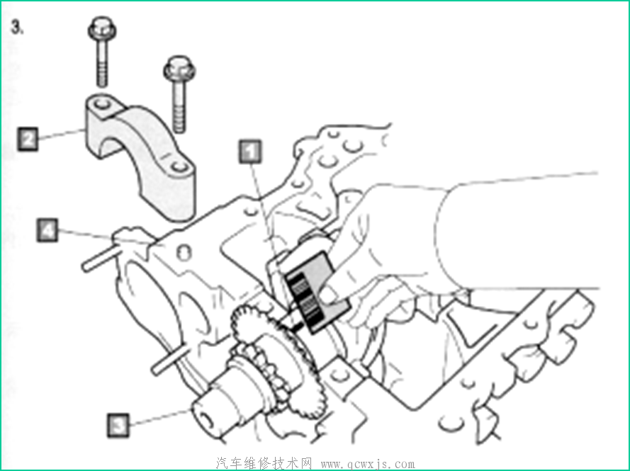 【發動機曲軸的檢測】圖4
