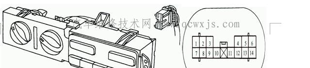自動空調故障診斷與排除案例 - 豐田凌志LS400轎車自動空調故障診斷