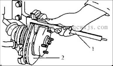 【盤(pán)式制動(dòng)器檢測(cè)與維修】圖1