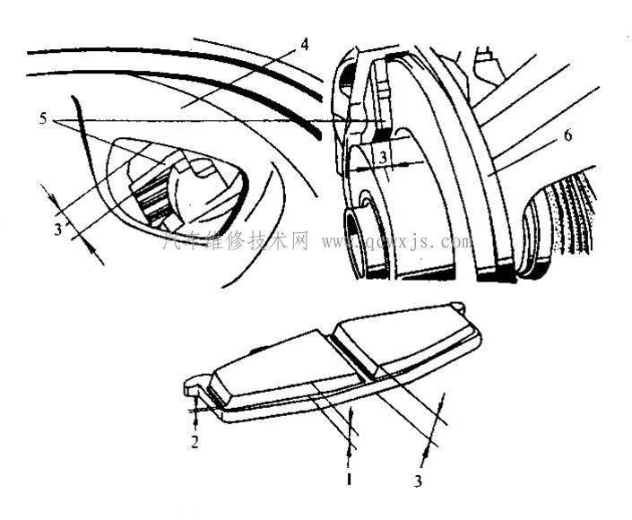 【盤(pán)式制動(dòng)器檢測(cè)與維修】圖3