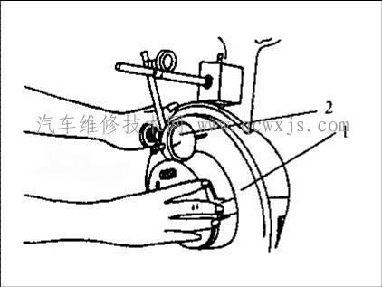 【盤(pán)式制動(dòng)器檢測(cè)與維修】圖2