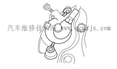 【更換盤式制動器的制動片(剎車片)的步驟】圖3