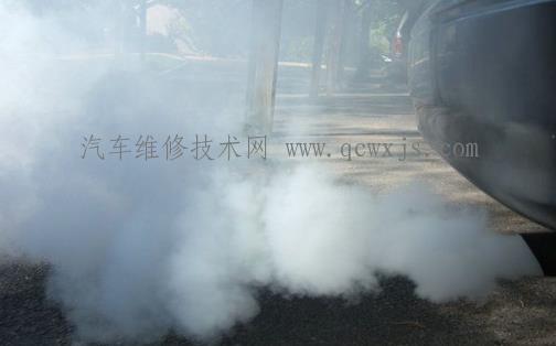 柴油發動機排氣冒白煙維修