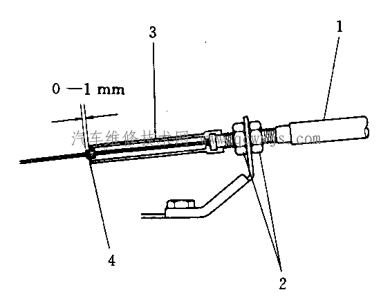 【自動(dòng)變速器的安裝與調(diào)整】圖2