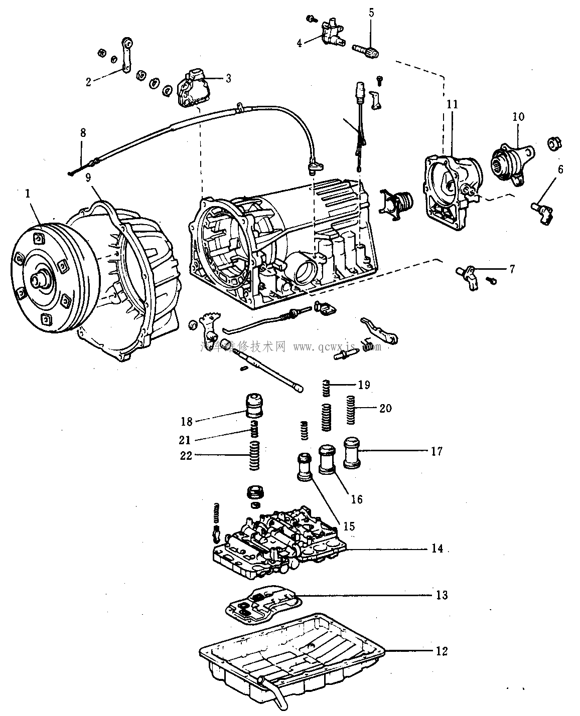 【自動(dòng)變速器拆卸和分解步驟】圖2