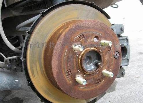 剎車盤生銹有問題嗎?怎么辦