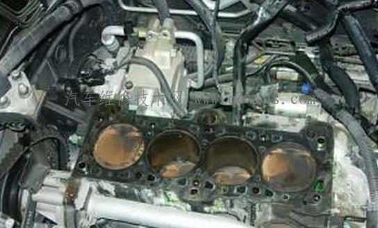 發(fā)動機氣缸墊燒蝕故障診斷與排除