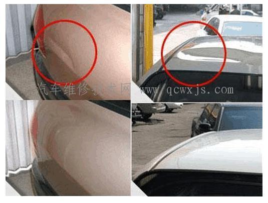 汽車凹陷是用什么方法弄回原形的，哪些區域無法修復