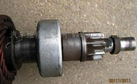 起動機異響且不能帶動發動機運轉解決方法