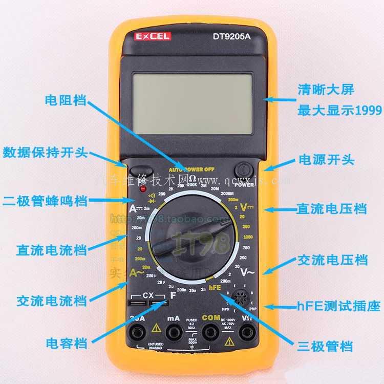 【測量汽車數據流的方法 測量汽車數據流用到的儀器】圖2