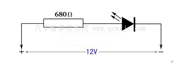 【diy汽車維修二極管試燈的制作步驟】圖2
