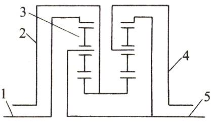 【辛普森式行星齒輪變速機構】圖1
