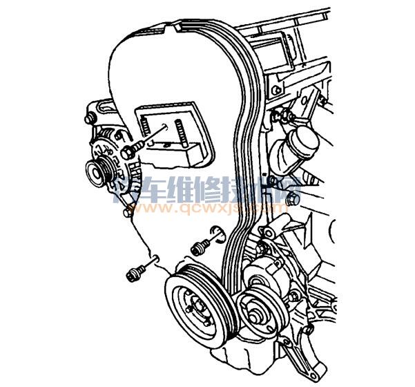 【新景程正時皮帶拆卸與安裝步驟】圖4