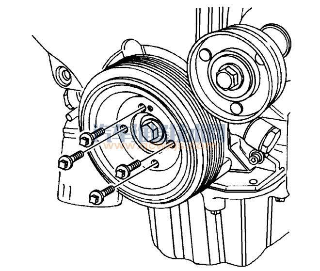 【新景程正時皮帶拆卸與安裝步驟】圖2