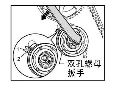【桑塔納3000轎車(chē)正時(shí)安裝校對(duì)步驟（圖解）】圖4