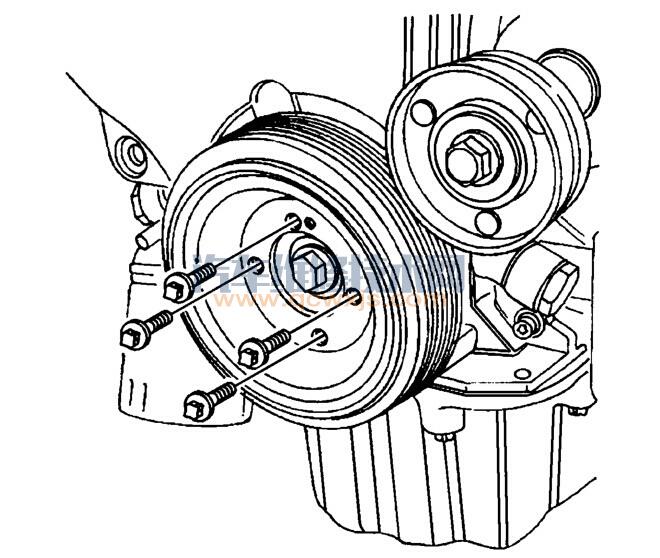 【新景程正時皮帶拆卸與安裝步驟】圖3