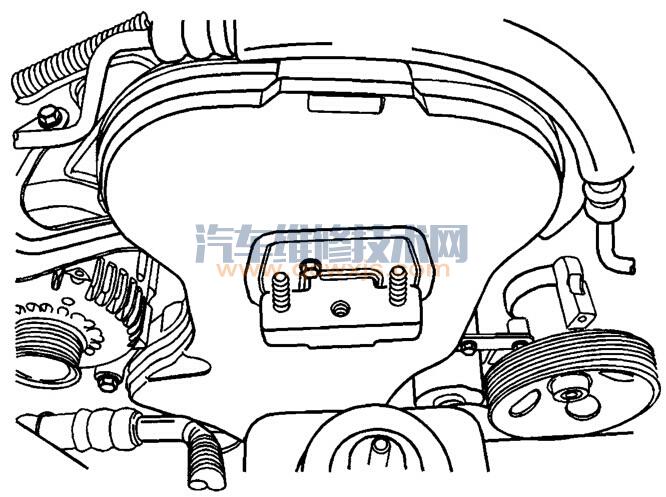 【新凱越轎車1.8L（L75發動機）正時皮帶拆裝步驟】圖4