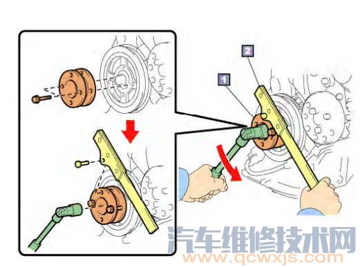 【皮帶輪的拆卸安裝方法和注意事項】圖2
