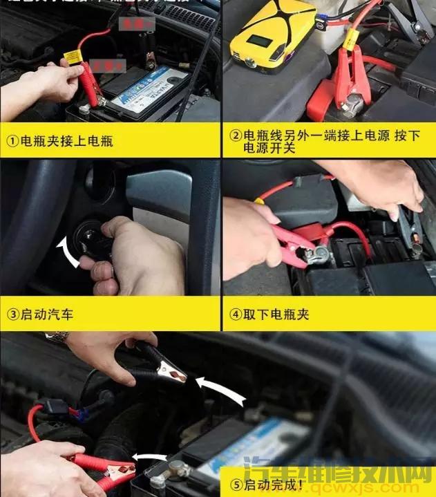 【汽車沒電了怎么辦 怎么跨接電瓶】圖3