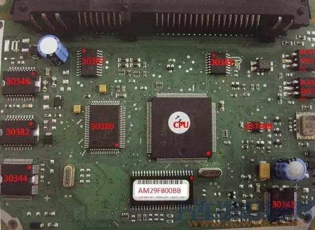 【ECU內部組成構造和電路檢測】圖2