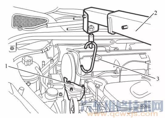 【標(biāo)志307/308發(fā)動機(2.0L EW10J4)正時校對方法安裝圖解】圖1