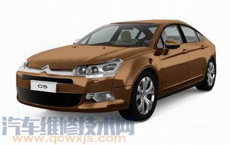 雪鐵龍C5手工保養燈歸零方法