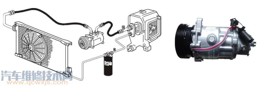 空調涼都沒涼,才開了一下壓縮機就自動停機了故障分析