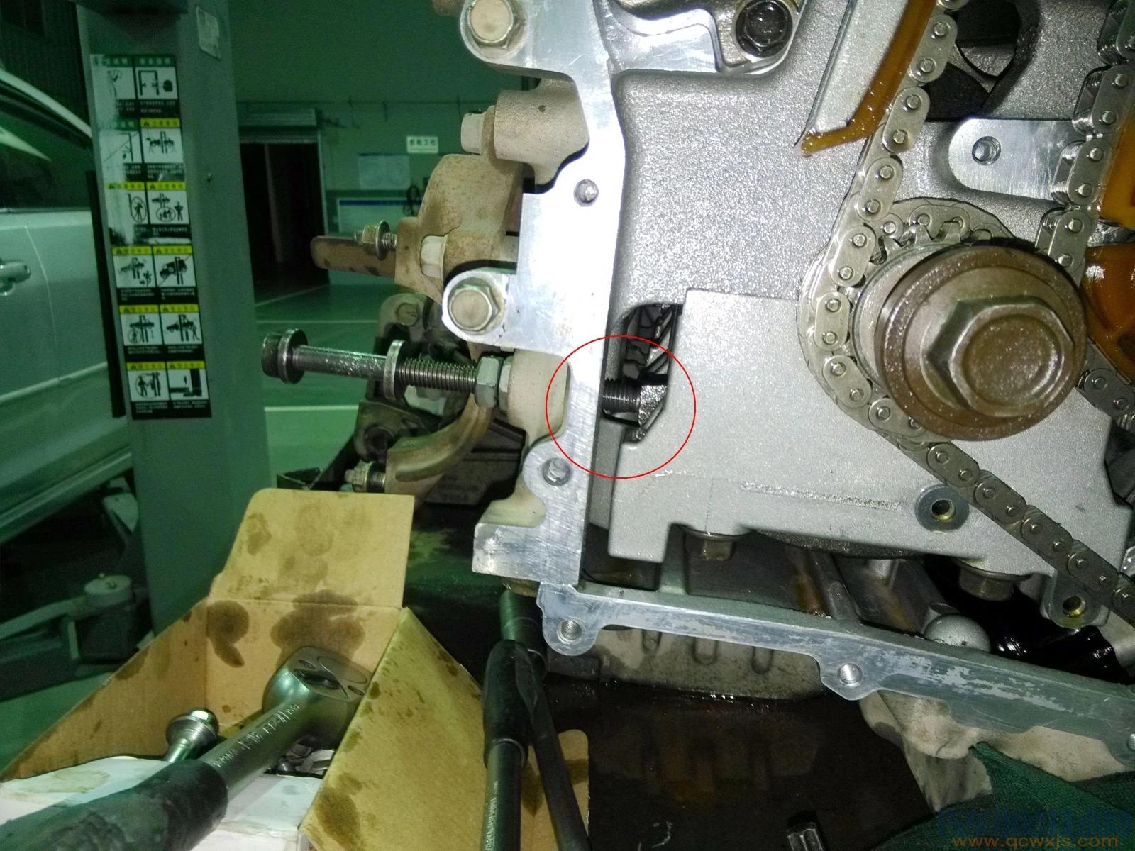 【馬自達(dá)3 L8,LF,L5發(fā)動(dòng)機(jī)正時(shí)鏈條安裝方法及故障案例】圖2