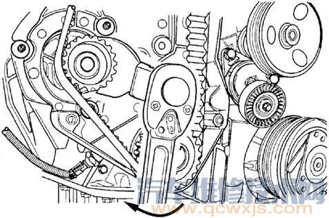 【凱越（1.6L L91）正時皮帶安裝方法】圖4