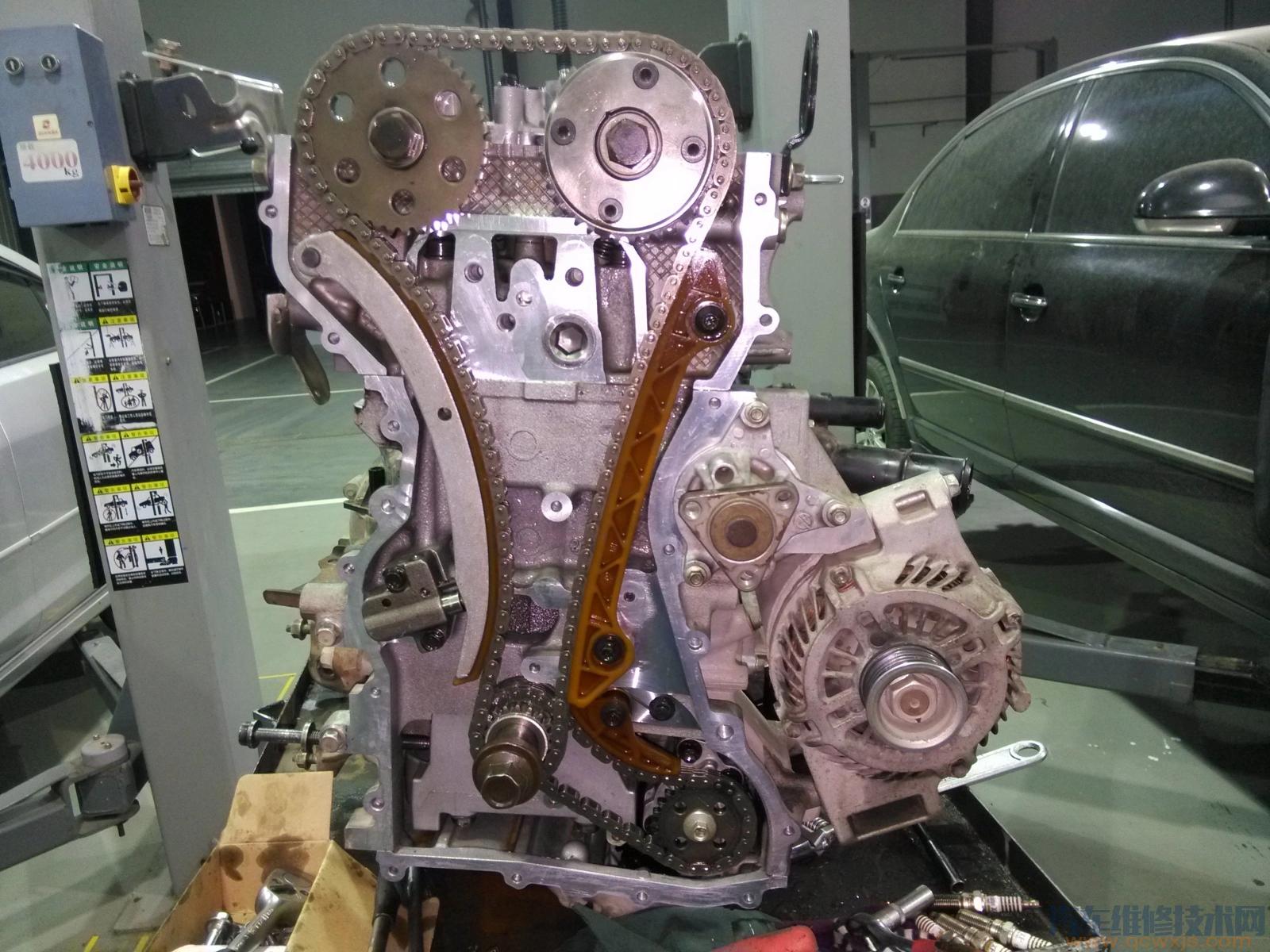 【馬自達(dá)3 L8,LF,L5發(fā)動(dòng)機(jī)正時(shí)鏈條安裝方法及故障案例】圖4