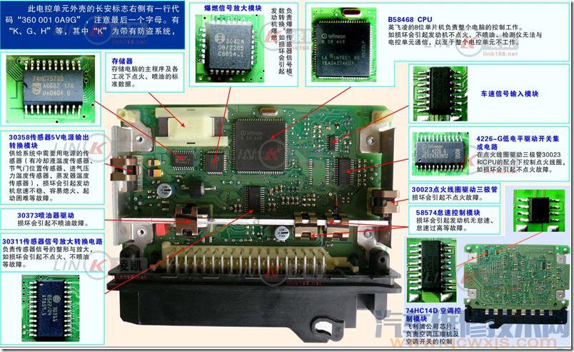 汽車電腦板維修注意事項