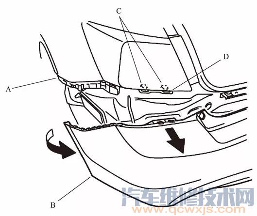 【汽車后保險杠怎么拆?怎樣更換后保險杠?】圖3