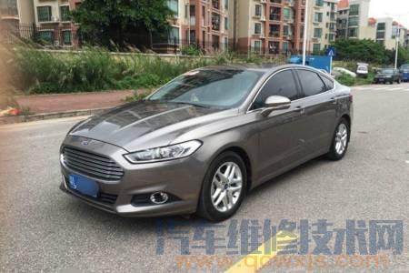 長安福特蒙迪歐蓄電池嚴重虧電不能啟動故障維修