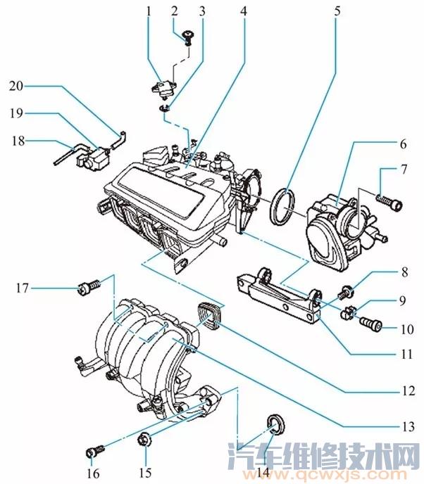 更換進氣歧管拆裝操作教程 更換進氣歧管拆裝操作教程