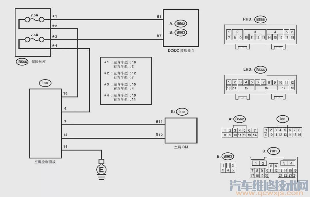 斯巴魯傲虎空調(diào)控制面板操作失靈，所有按鍵都不起作用故障維修