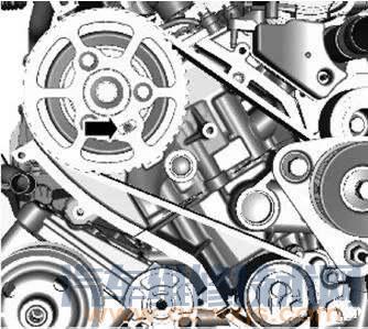 【路虎發(fā)動(dòng)機(jī)正時(shí)校對(duì)方法圖解（發(fā)現(xiàn)3 （ 2.7L 276DT）/ 攬勝（3.0L））】圖2