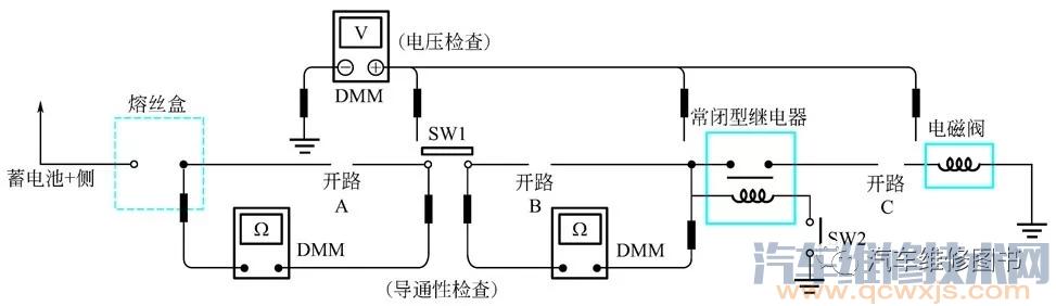 用萬用表檢測電路開路（圖解）