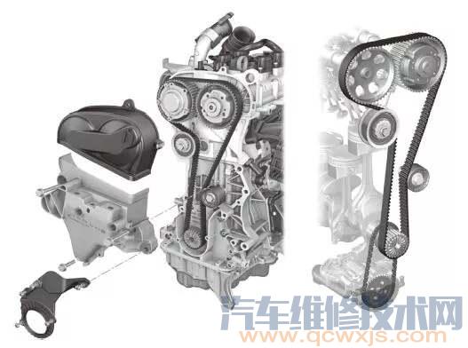 曲軸正時齒輪的拆卸步驟圖解教程