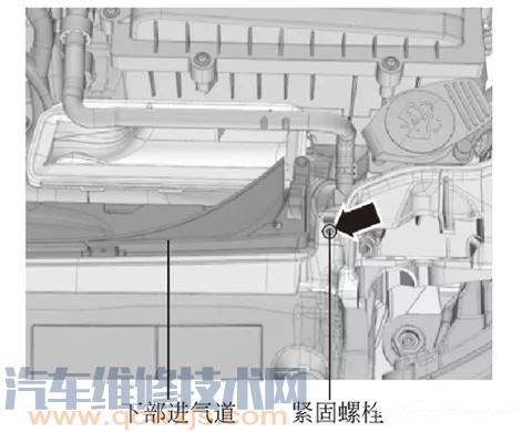 【發動機進氣歧管拆裝圖解】圖1