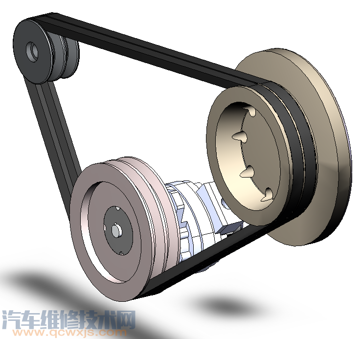 發動機附件傳動帶的檢測