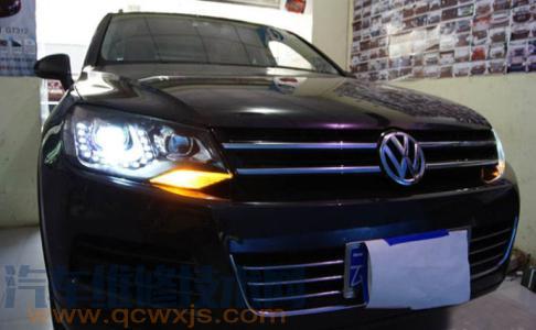 大眾途銳大燈常亮不滅故障:故障碼00576