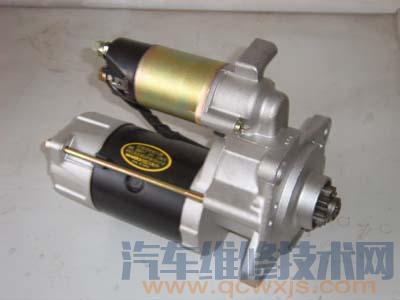【汽車起動機(jī)的拆解與維修檢查】圖1