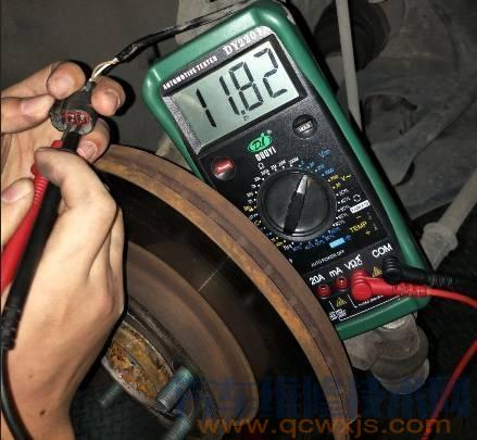 【輪速傳感器好壞的判斷 輪速傳感器的檢測方法】圖2