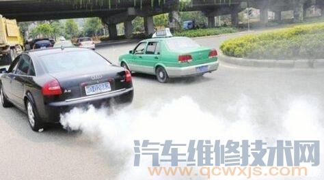 汽車排氣管冒白煙是怎么回事