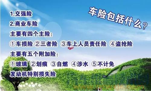 【汽車(chē)保險(xiǎn)的種類(lèi)有哪些和作用】圖1