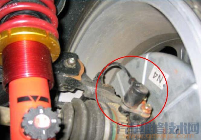【輪速傳感器安裝在哪個位置(圖) 輪速傳感器作用】圖3