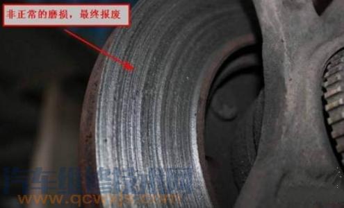 【剎車盤有凹槽怎么處理 剎車盤凹槽需要更換嗎】圖2
