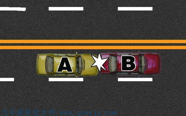 直行后車撞前車尾部 為A后車全責