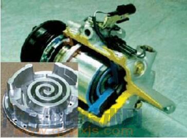 汽車壓縮機可以修嗎 汽車空調壓縮機拆解圖